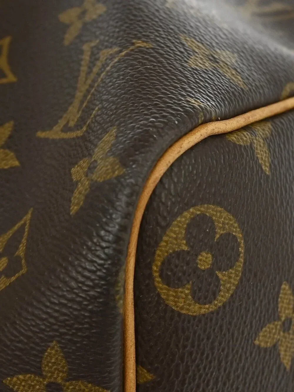 Best02 LOUIS VUITTON KEEPALL 45 DUFFLE HANDBAG MONOGRAM